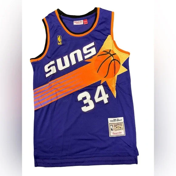 Charles barkley suns jersey mitchell and ness sales